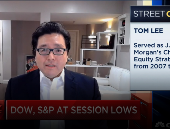 Why Fundstrat’s Tom Lee isn’t wavering on his bullish market calls
